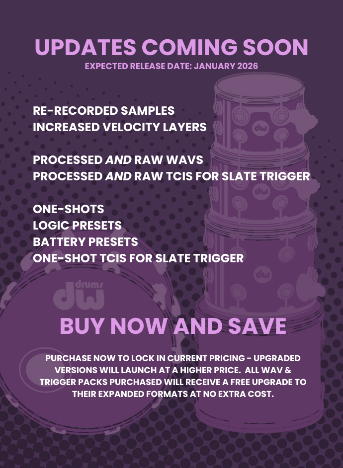 DW Collectors Drum Samples