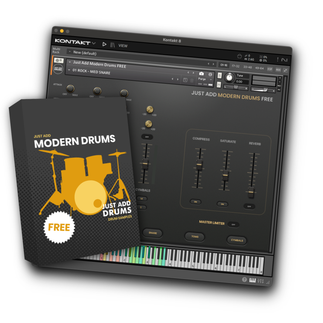 Modern Drum Samples (FREE)