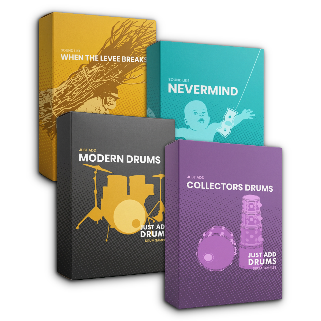 Essentials Bundle Drum Samples – Just Add Drums
