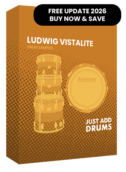 Ludwig Vistalite Drum Samples