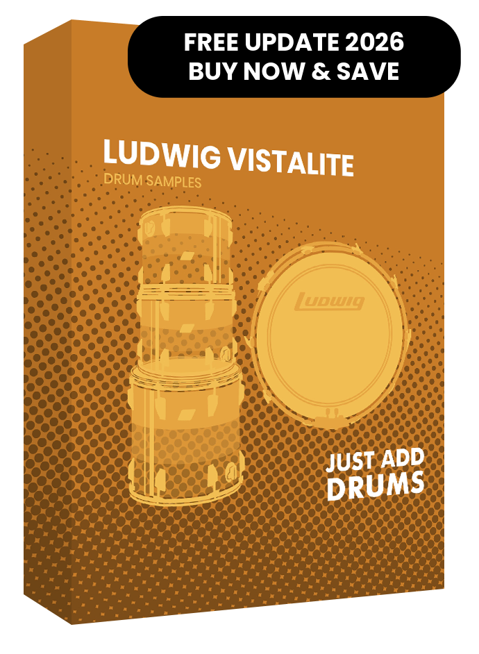Ludwig Vistalite Drum Samples