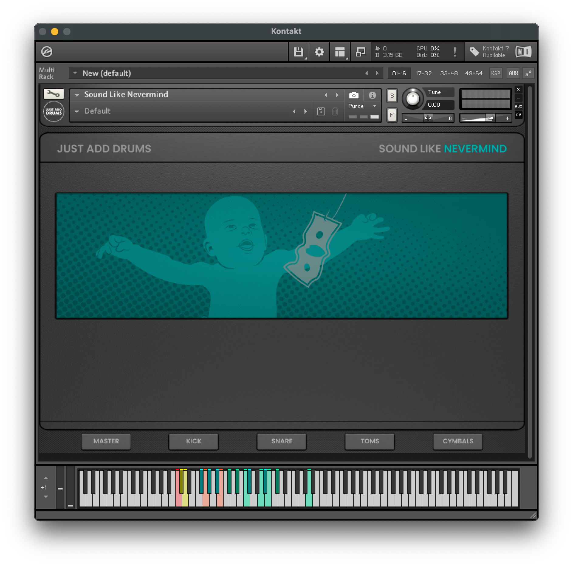 Nevermind Drum Samples