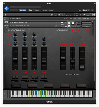 Songs For The Deaf Drum Samples