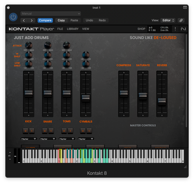 De-Loused In The Comatorium Drum Samples